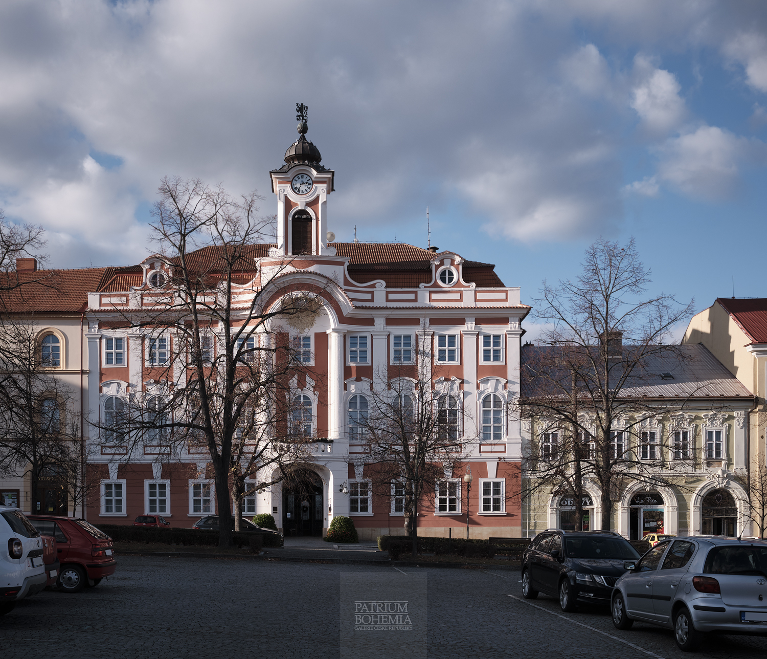 Barokní městská radnice Čáslav.